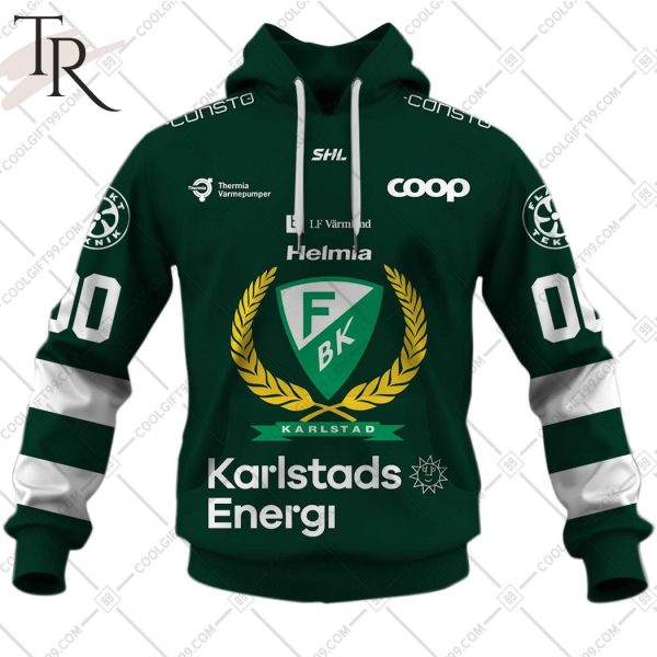 Personalized SHL Farjestad BK Home jersey Style Hoodie