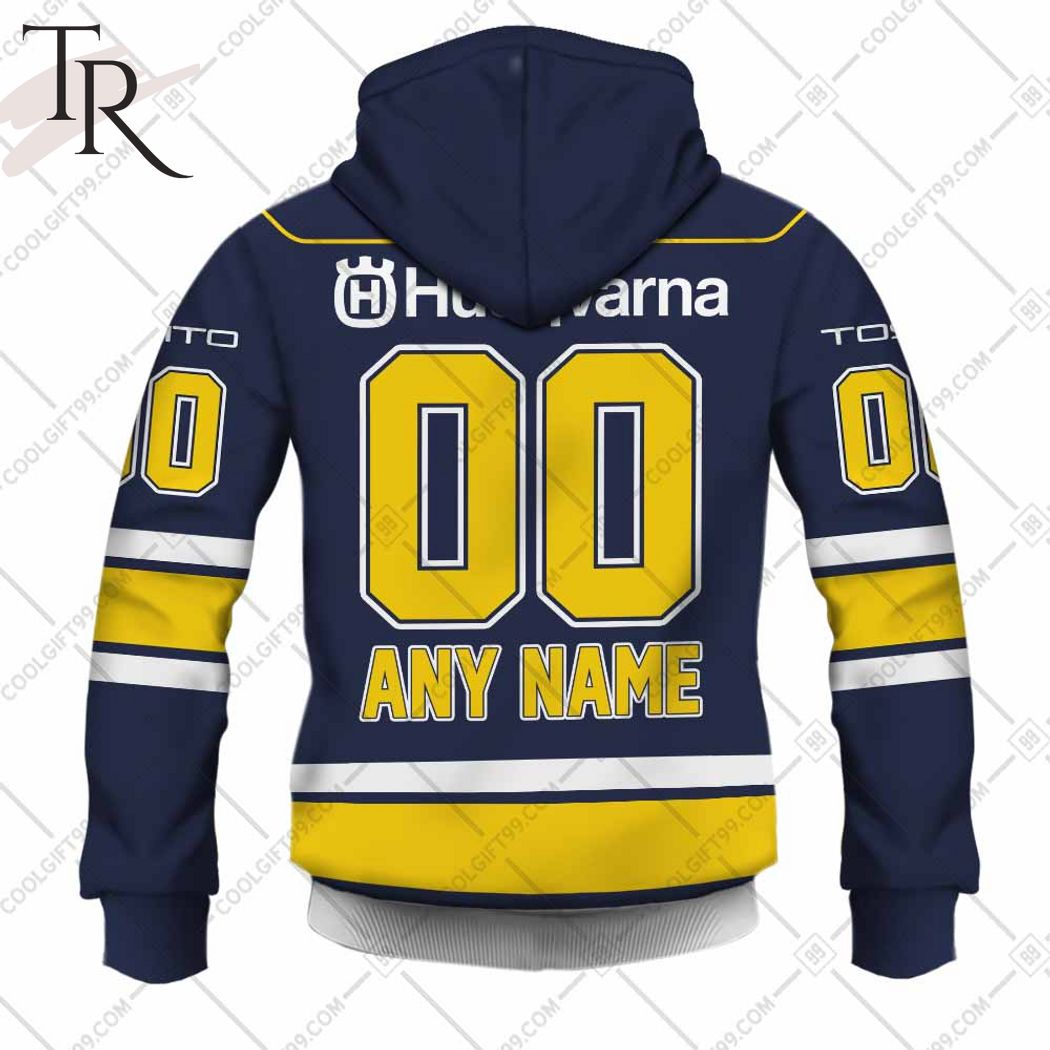 Personalized SHL HV71 Home jersey Style Hoodie
