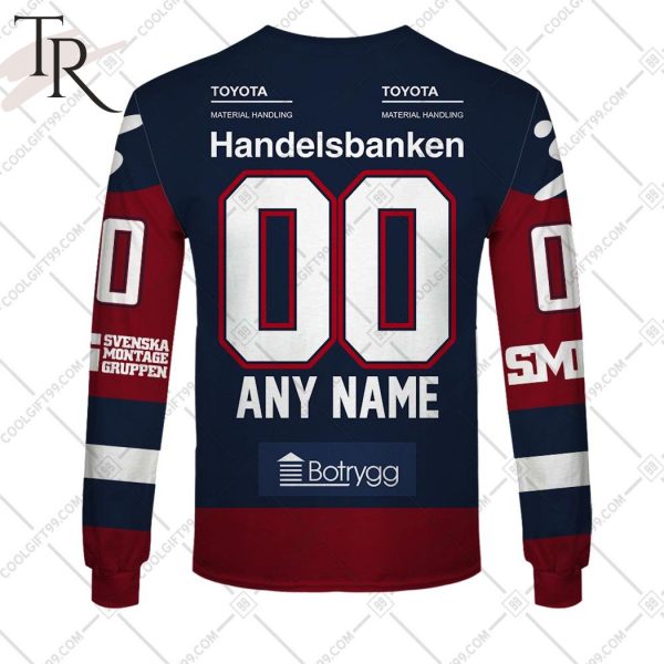 Personalized SHL Linkoping HC Home jersey Style Hoodie