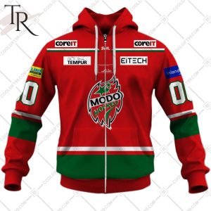 SHL Modo Hockey Home jersey Style Hoodie