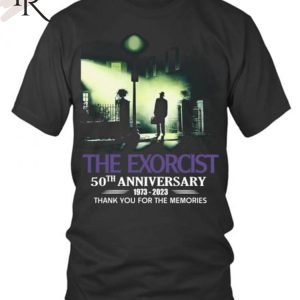 The Exorcist 50th Anniversary 1973 – 2023 Thank You For The Memories T-Shirt