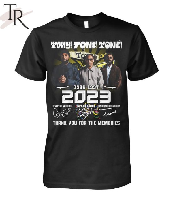 Tony! Toni! Tone! 1986 – 1997 2023 Thank You For The Memories T-Shirt