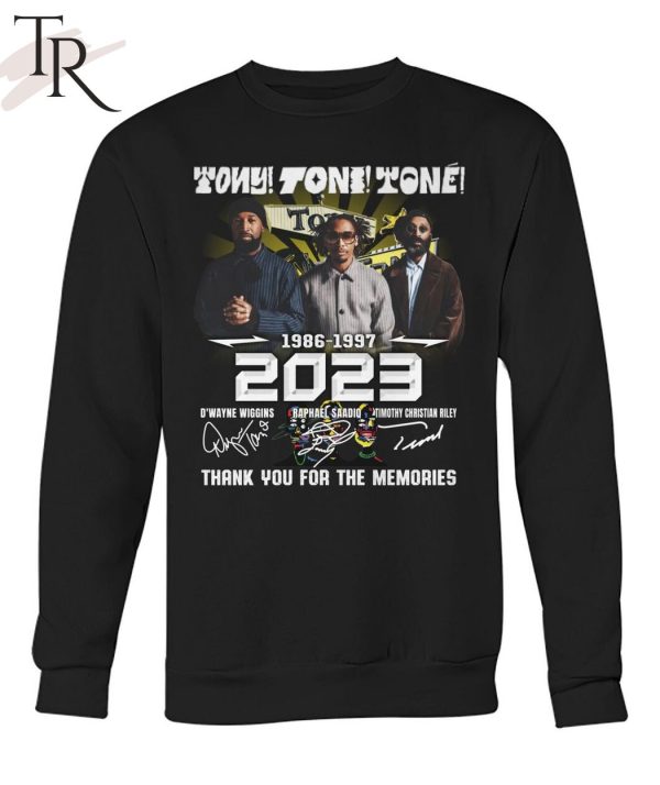 Tony! Toni! Tone! 1986 – 1997 2023 Thank You For The Memories T-Shirt