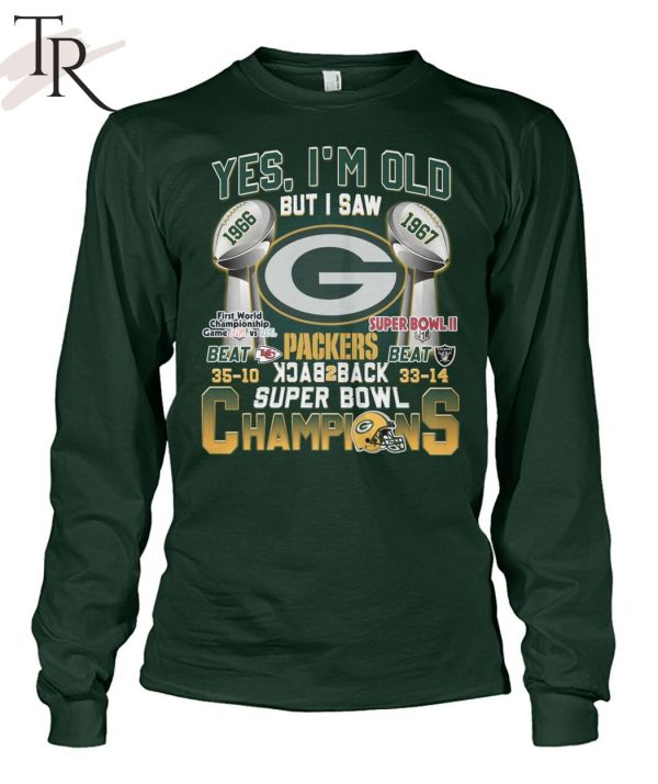 Super Bowl XLV Champions Green Bay Packers All Over Print T-Shirt Large |  SidelineSwap