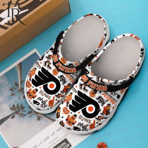 PREMIUM Go Flyers Philadelphia Flyers Fan Clogs