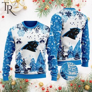 NFL Carolina Panthers Special Christmas Ugly Sweater Design
