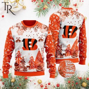 NFL Cincinnati Bengals Special Christmas Ugly Sweater Design