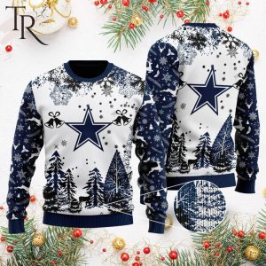 NFL Dallas Cowboys Special Christmas Ugly Sweater Design