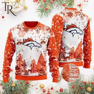 NFL Denver Broncos Special Christmas Ugly Sweater Design