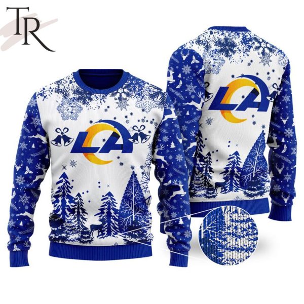 NFL Los Angeles Rams Special Christmas Ugly Sweater Design