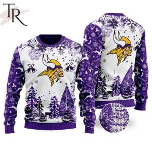 NFL Minnesota Vikings Special Christmas Ugly Sweater Design