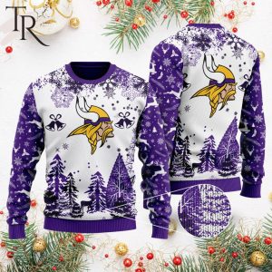 NFL Minnesota Vikings Special Christmas Ugly Sweater Design