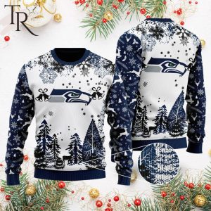 NFL Seattle Seahawks Special Christmas Ugly Sweater Design