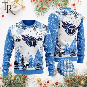 NFL Tennessee Titans Special Christmas Ugly Sweater Design