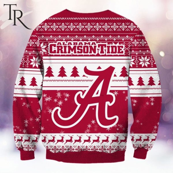 NCAA Alabama Crimson Tide Grinch Christmas Ugly Sweater