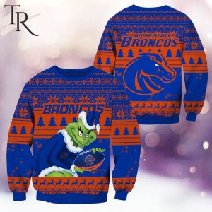 NCAA Texas Longhorns Grinch Christmas Ugly Sweater