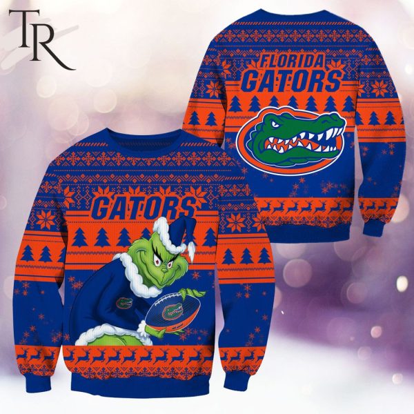 NCAA Florida Gators Grinch Christmas Ugly Sweater