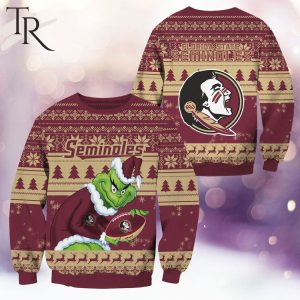 NCAA Alabama Crimson Tide Grinch Christmas Ugly Sweater