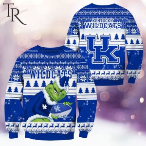 NCAA North Carolina Tar Heels Grinch Christmas Ugly Sweater