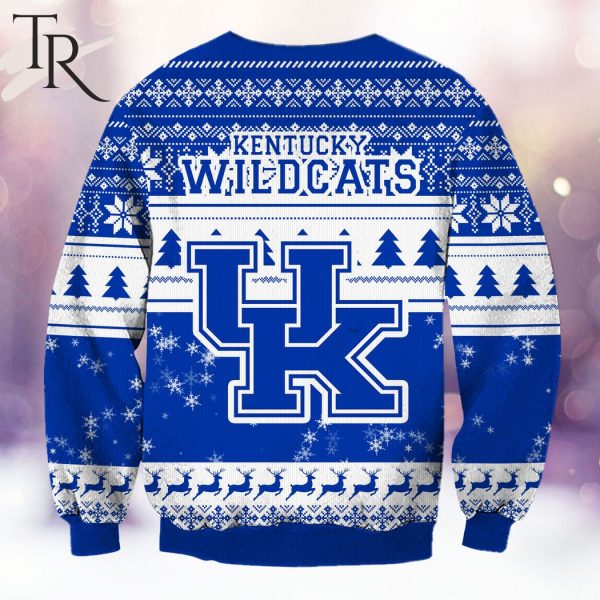 NCAA Kentucky Wildcats Grinch Christmas Ugly Sweater