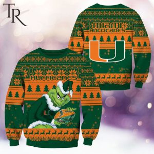 NCAA Pittsburgh Panthers Grinch Christmas Ugly Sweater