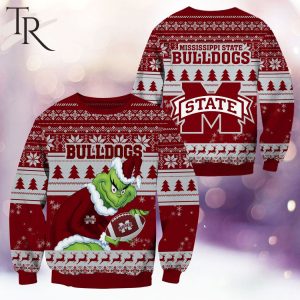 NCAA Oklahoma Sooners Grinch Christmas Ugly Sweater