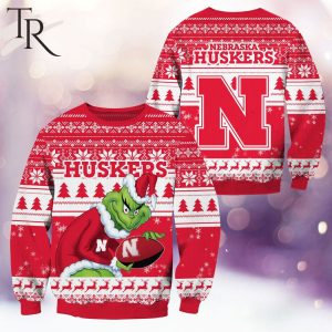 NCAA Notre Dame Fighting Irish Grinch Christmas Ugly Sweater