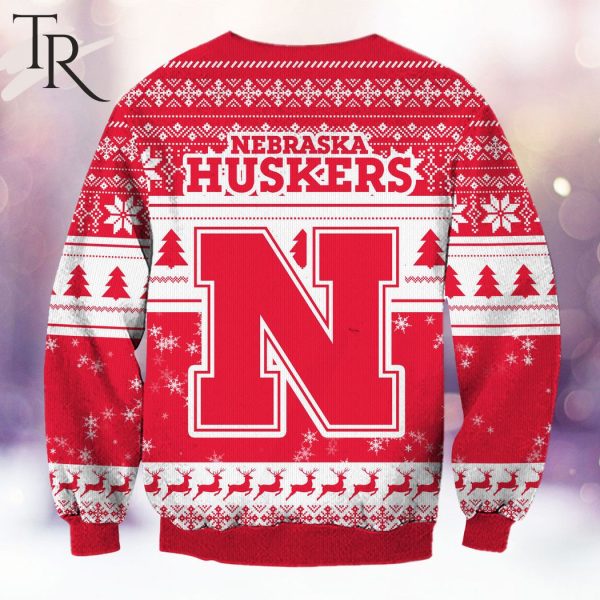 NCAA Nebraska Cornhuskers Grinch Christmas Ugly Sweater