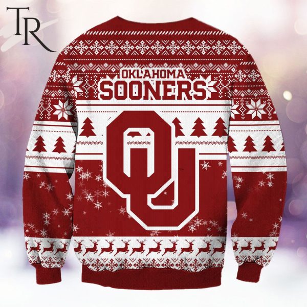 NCAA Oklahoma Sooners Grinch Christmas Ugly Sweater