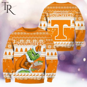 NCAA Tennessee Volunteers Grinch Christmas Ugly Sweater