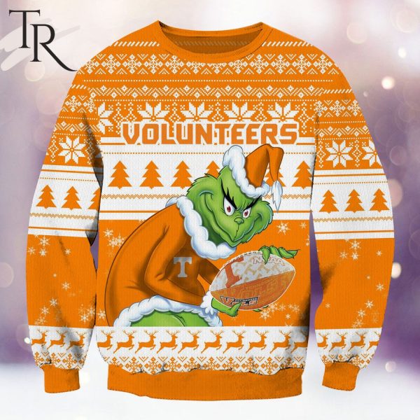 NCAA Tennessee Volunteers Grinch Christmas Ugly Sweater