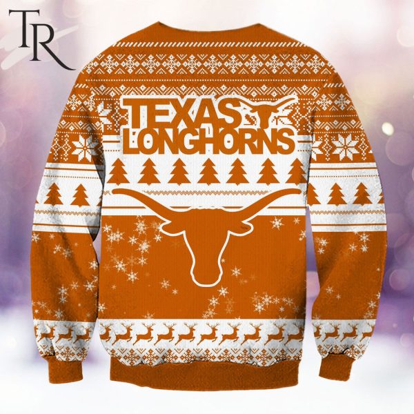 NCAA Texas Longhorns Grinch Christmas Ugly Sweater