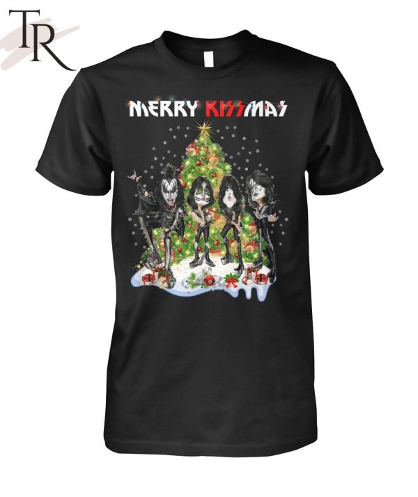 Merry Kissmas Kiss Rock Band T-Shirt