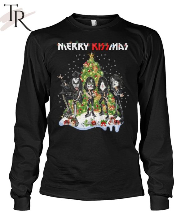 Merry Kissmas Kiss Rock Band T-Shirt