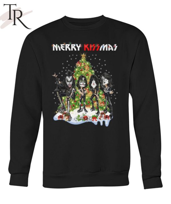 Merry Kissmas Kiss Rock Band T-Shirt