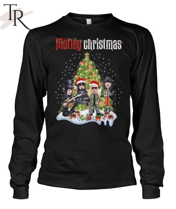 Motley Christmas Motley Crue Heavy Metal Band T-Shirt