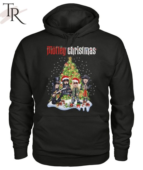 Motley Christmas Motley Crue Heavy Metal Band T-Shirt