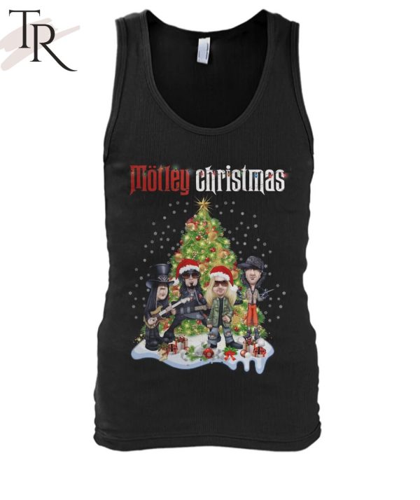 Motley Christmas Motley Crue Heavy Metal Band T-Shirt