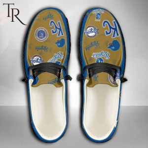 MLB Kansas City Royals Custom Name Hey Dude Shoes