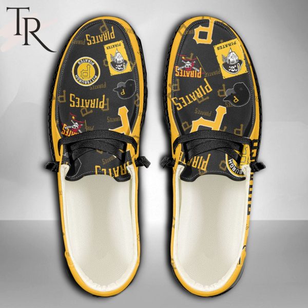 MLB Pittsburgh Pirates Custom Name Hey Dude Shoes