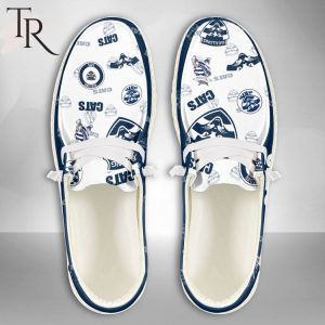 AFL Geelong Cats Custom Name Hey Dude Shoes