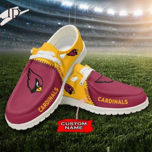 Personalized NFL Arizona Cardinals Custom Name Hey Dude Shoes