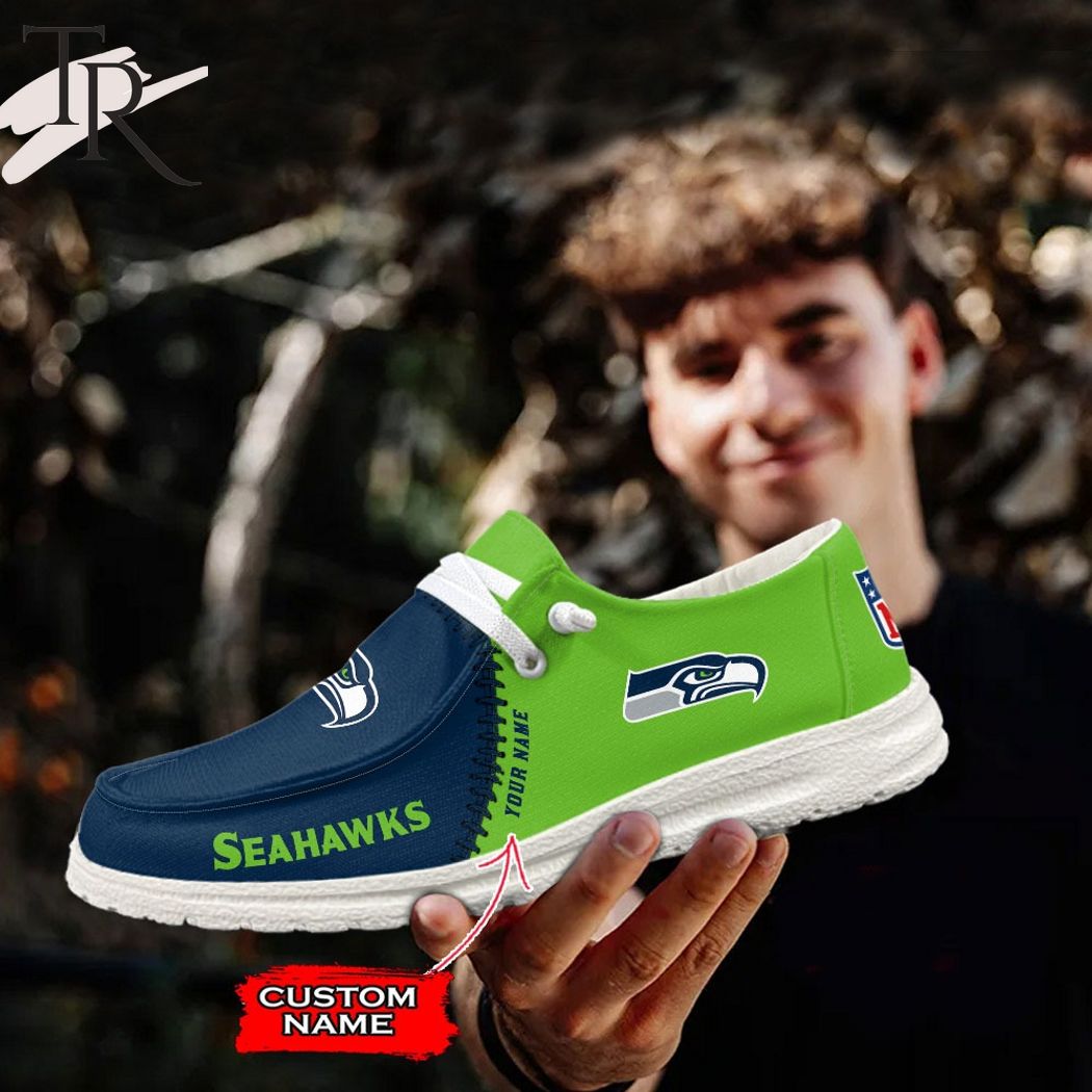 Seattle Seahawks Shoes Custom High Top Sneakers For Fans