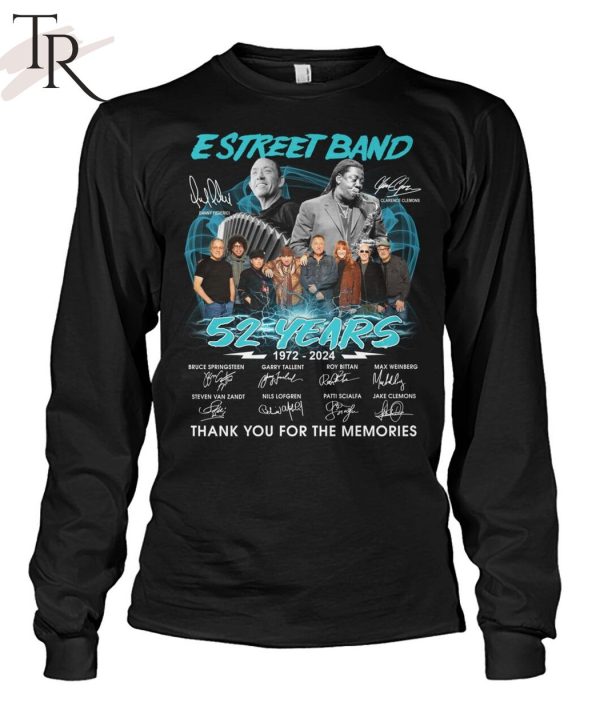 E Street Band 52 Years 1972 – 2024 Thank You For The Memories Unisex T-Shirt