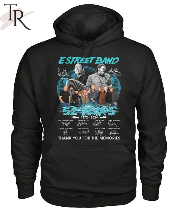 E Street Band 52 Years 1972 – 2024 Thank You For The Memories Unisex T-Shirt