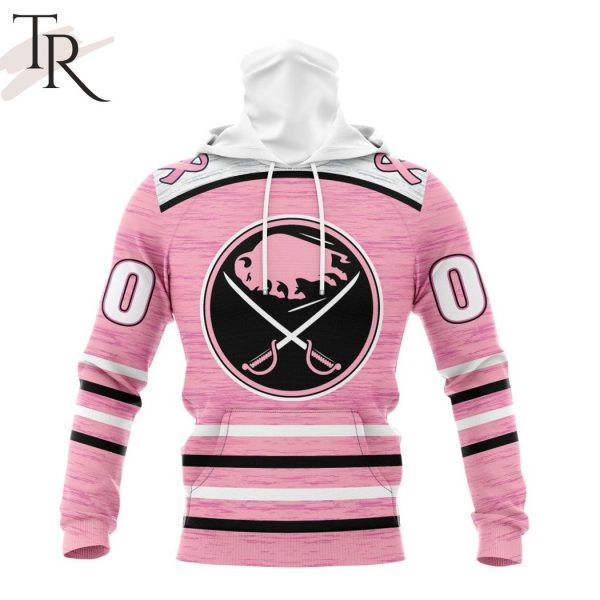 Personalized NHL Buffalo Sabres Special Pink Fight Breast Cancer Design Hoodie