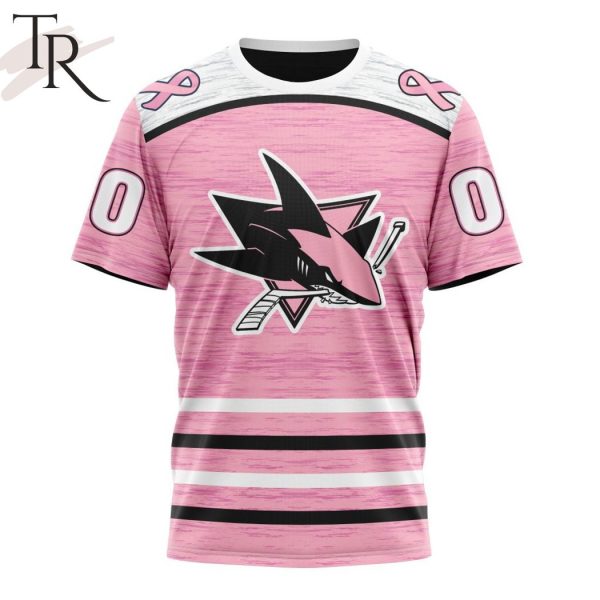 Pink san jose sharks jersey on sale