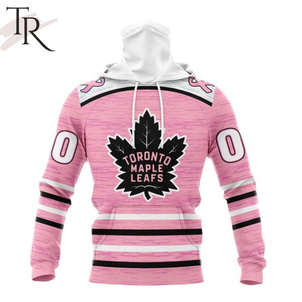 Personalized NHL Toronto Maple Leafs Special Pink Fight Breast Cancer Design Hoodie