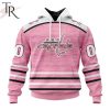 Personalized NHL Winnipeg Jets Special Pink Fight Breast Cancer Design Hoodie