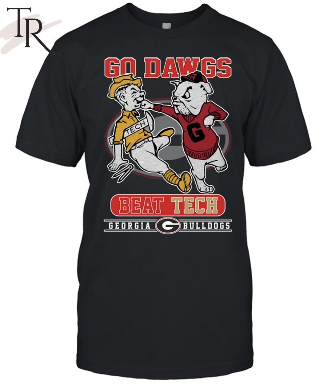 Go Dawgs Beat Tech Georgia Bulldogs Unisex T Shirt - Limotees